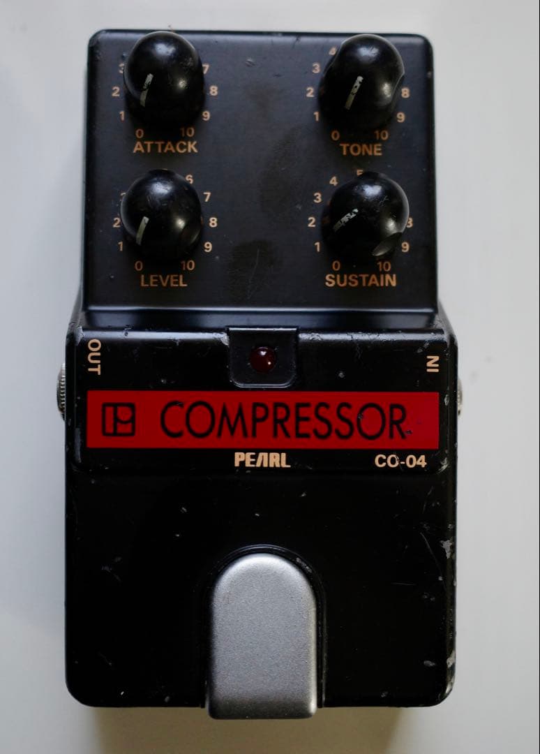 ギターエフェクター：PEARL CO-04 COMPRESSOR