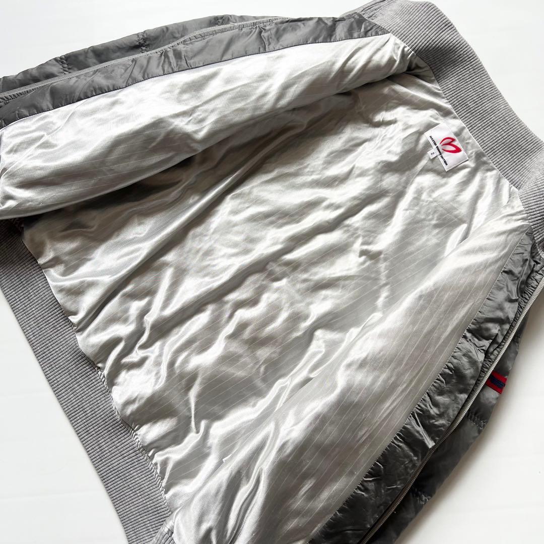 パーリーゲイツ　マスターバニー　ダウンジャケット　シルバー　銀色　レディース　L