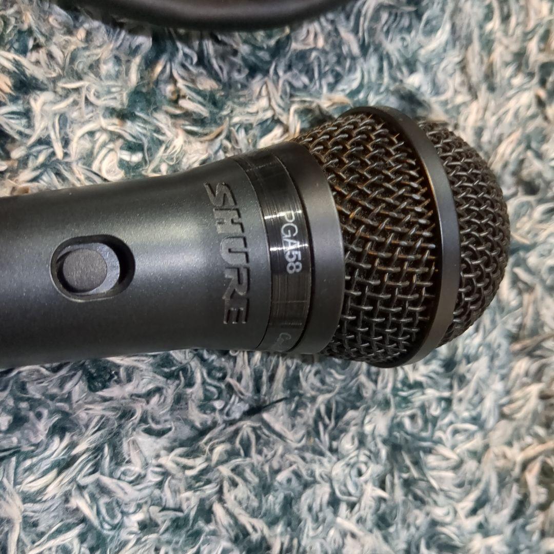 SHURE PG58 ダイナミックマイク セット