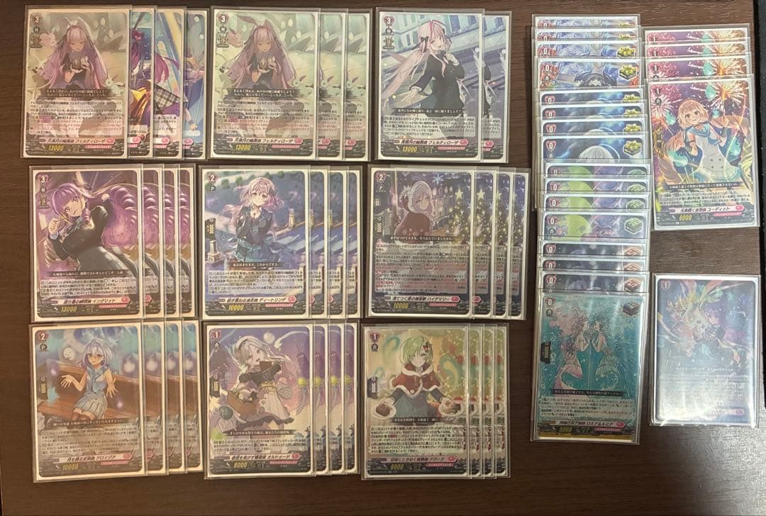 ヴァンガード フェルティローザ デッキ ＋パーツ