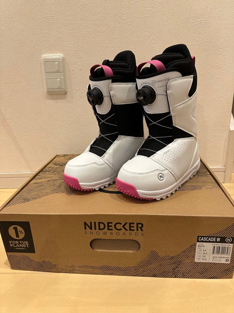 新品 NIDECKER CASCADE 22cm 定価47300円 送料込み