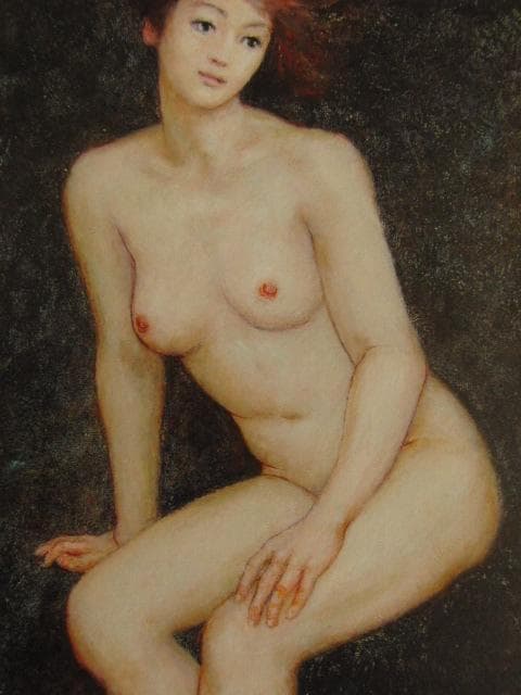 設和幹、無、希少な画集より、新品高級額・額装付、状態良好