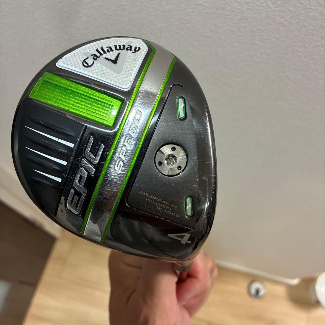 EPIC SPEED 希少4番フェアウェイウッド 16.5度