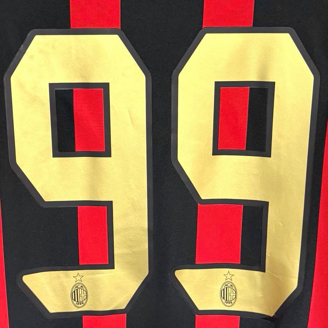 【希少/長袖】06/07 ACミラン ♯99 ロナウド【Oサイズ】ホーム