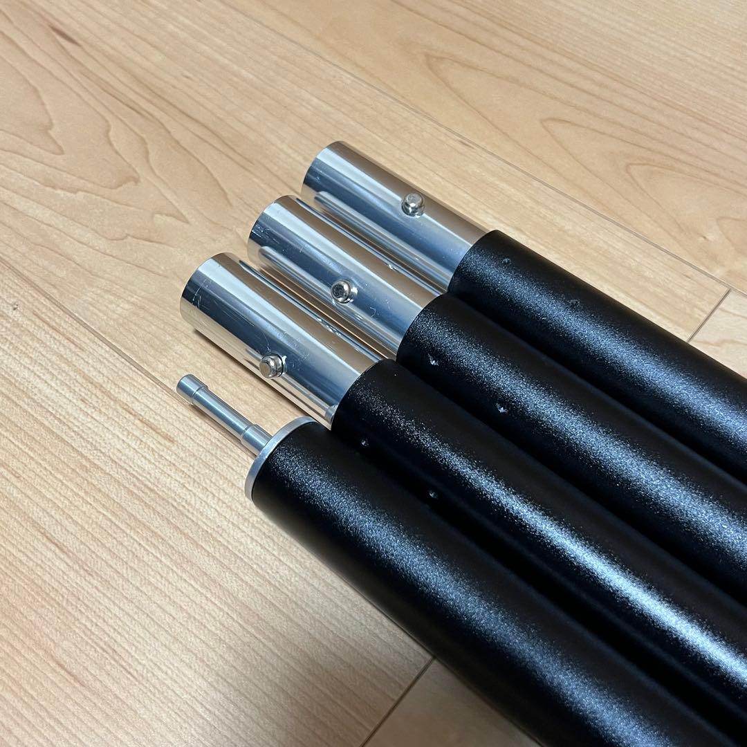 YUNAN ユナン ブラックポール 2800 タープポール