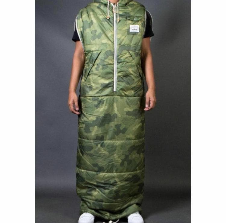 M POLER NAPSACK リバーシブル 迷彩 カモフラ 寝袋 キャンプ