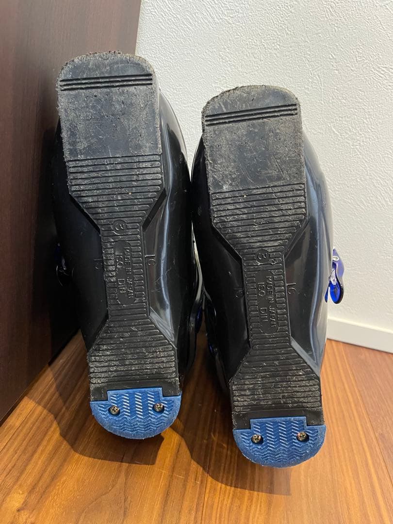 KAZAMA 子供用　スキー板120㎝ ブーツ ストック セット ブルー　キッズ