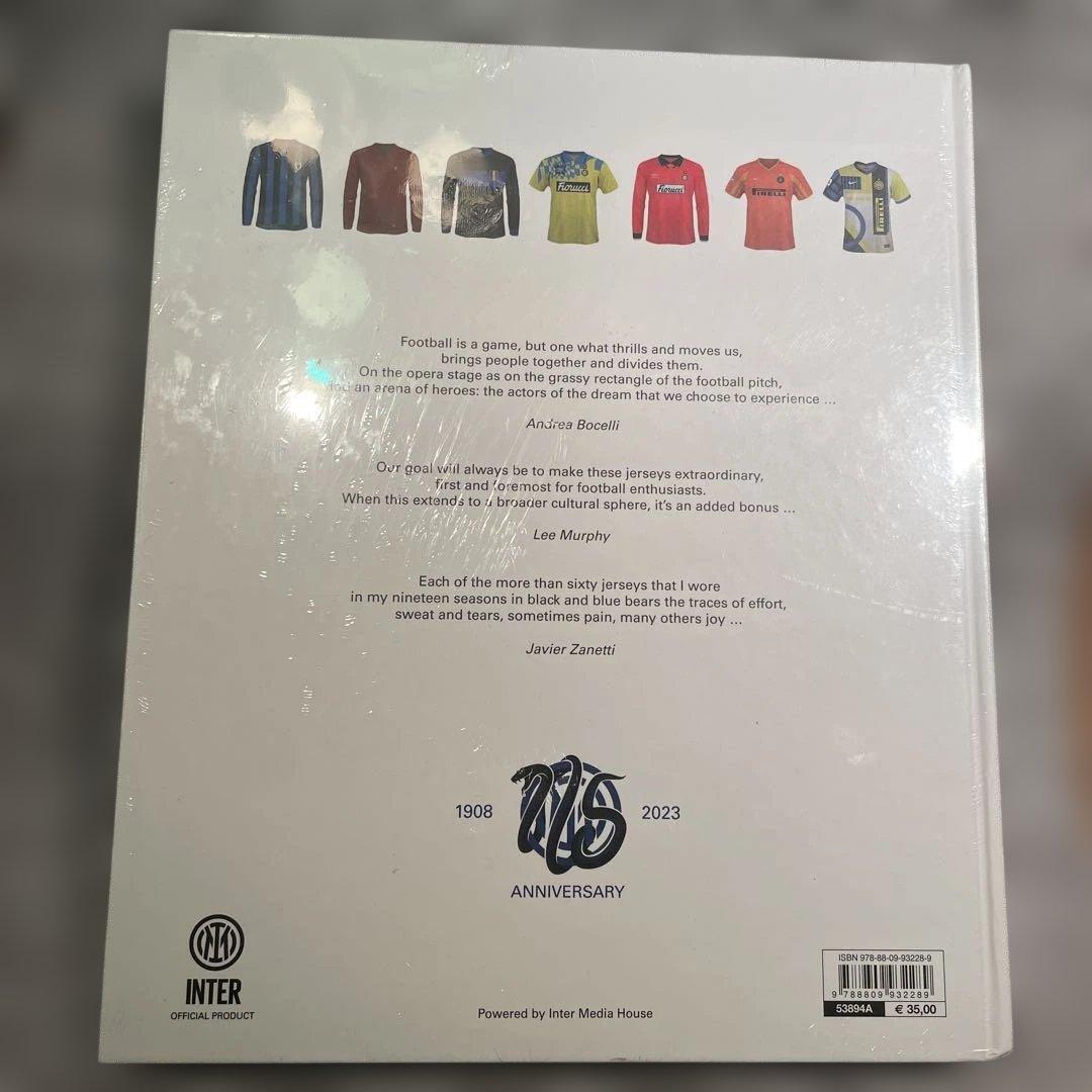 未開封THE JERSEYS OF INTER 2023 インテル ジャージ事典