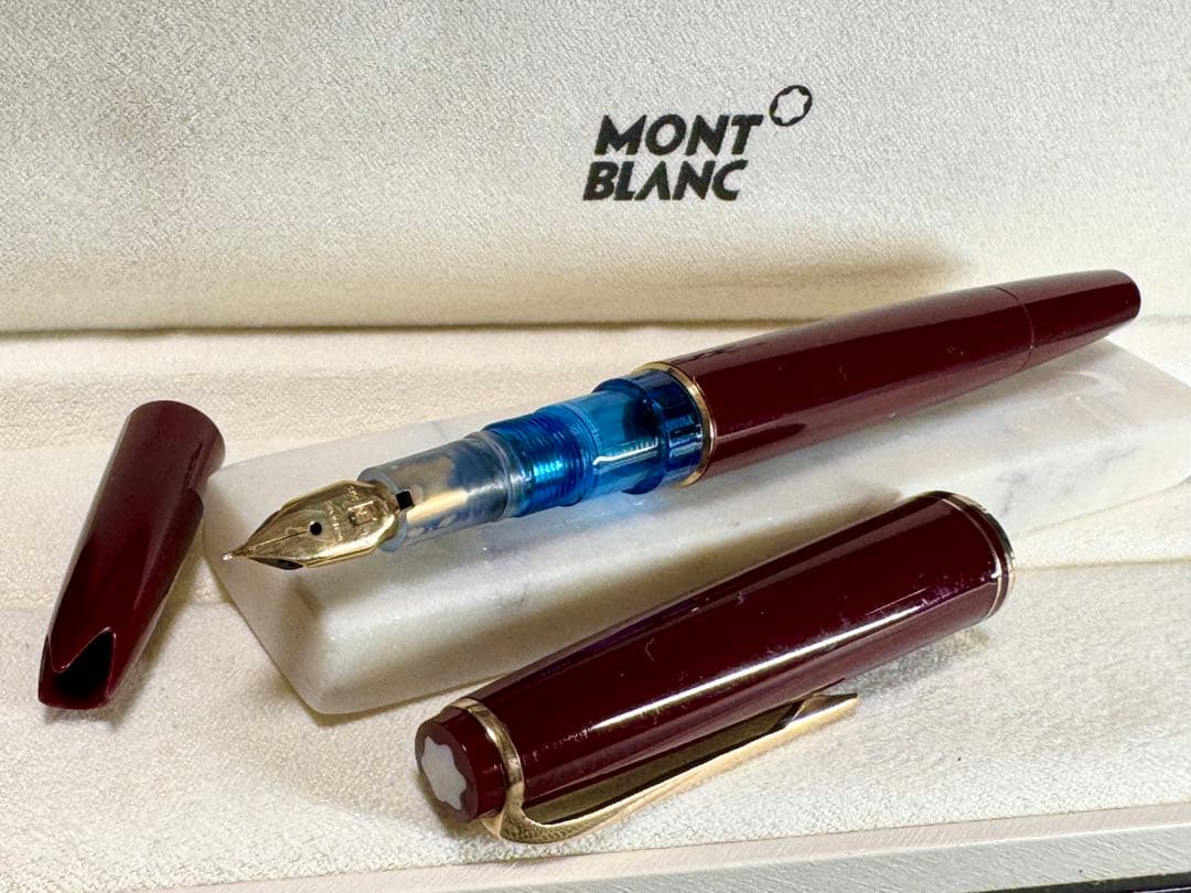【極美品】モンブランNO24 1960s 万年筆 ボルドー