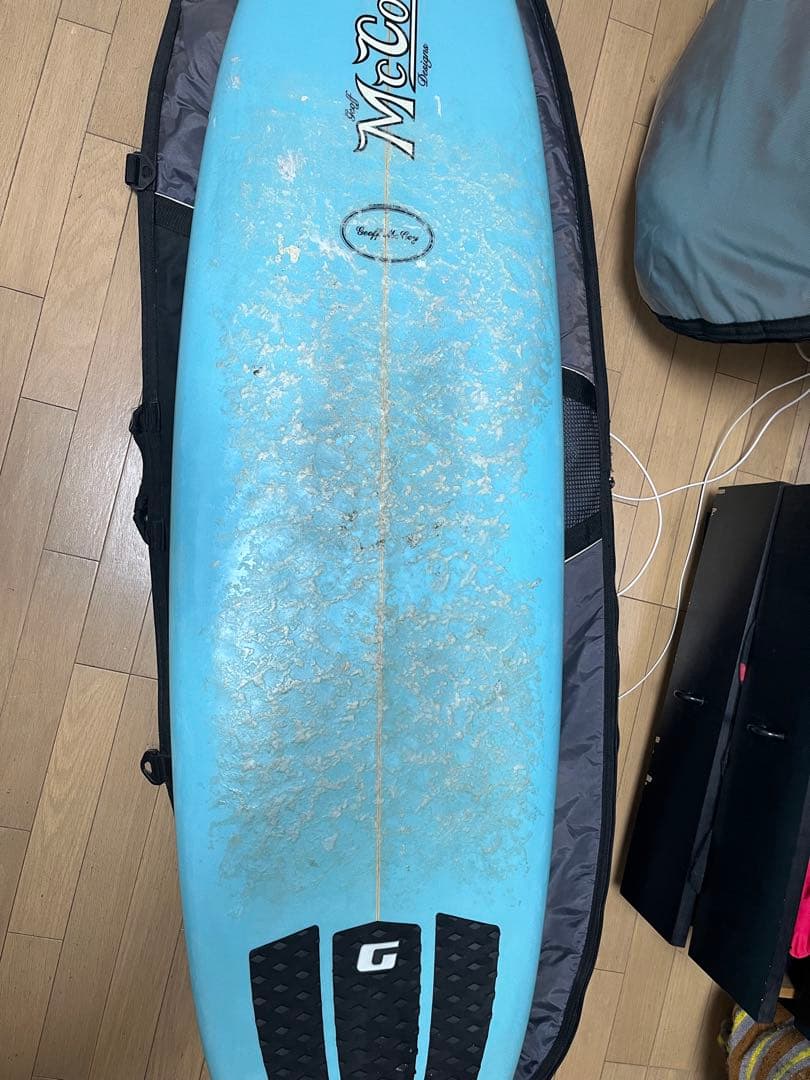 McCoy ショートボード 青