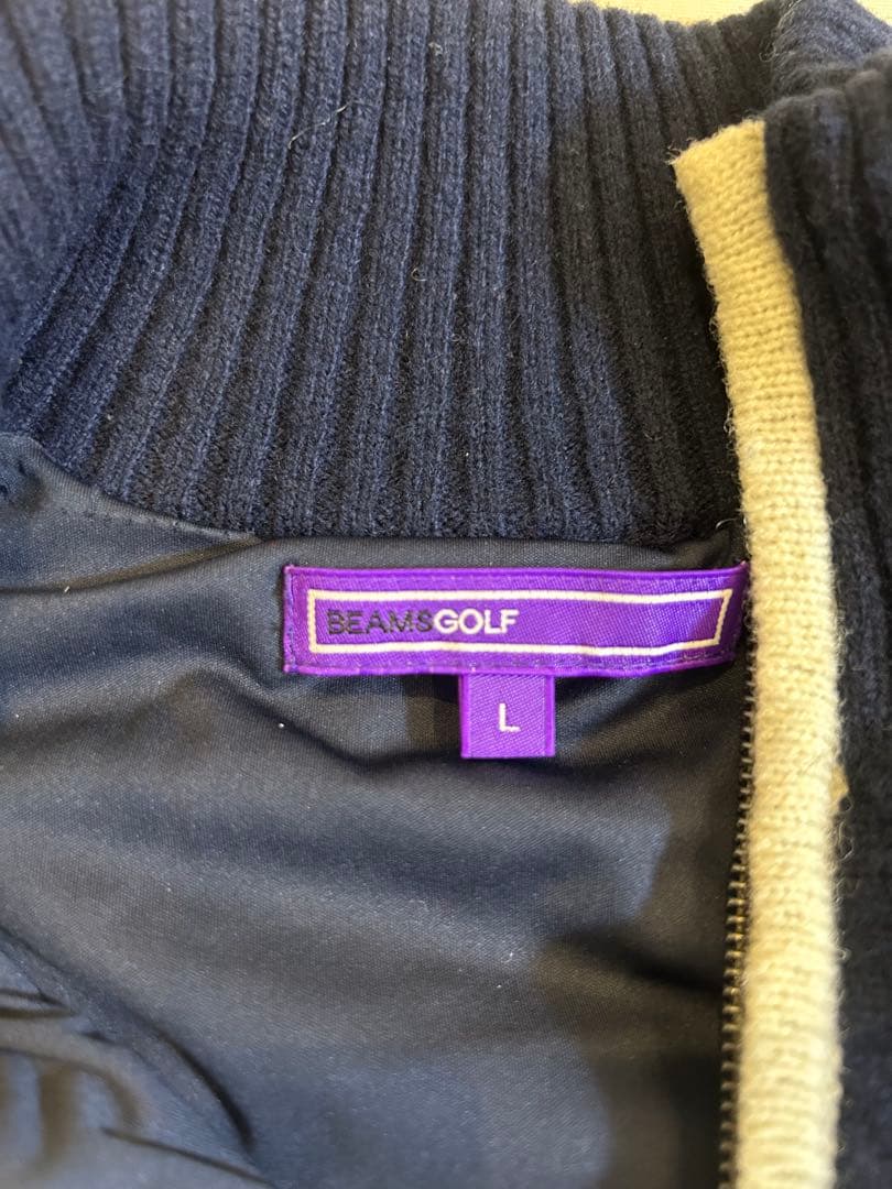 BEAMS GOLF ニットジャケット　Lサイズ