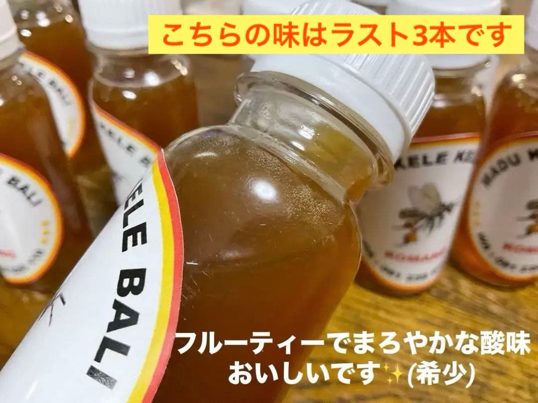 針なしミツバチの蜂蜜135g~145g 6本、クサンバの塩、ココナッツシュガー