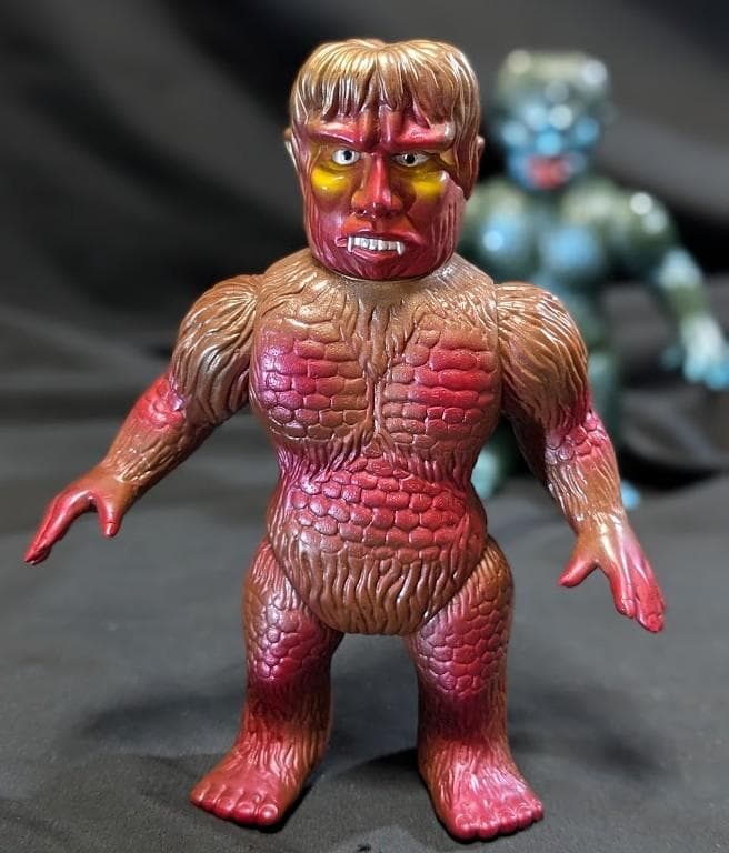 サンダ＆ガイラ（マルサン電撃）ソフビフィギュア２体セット