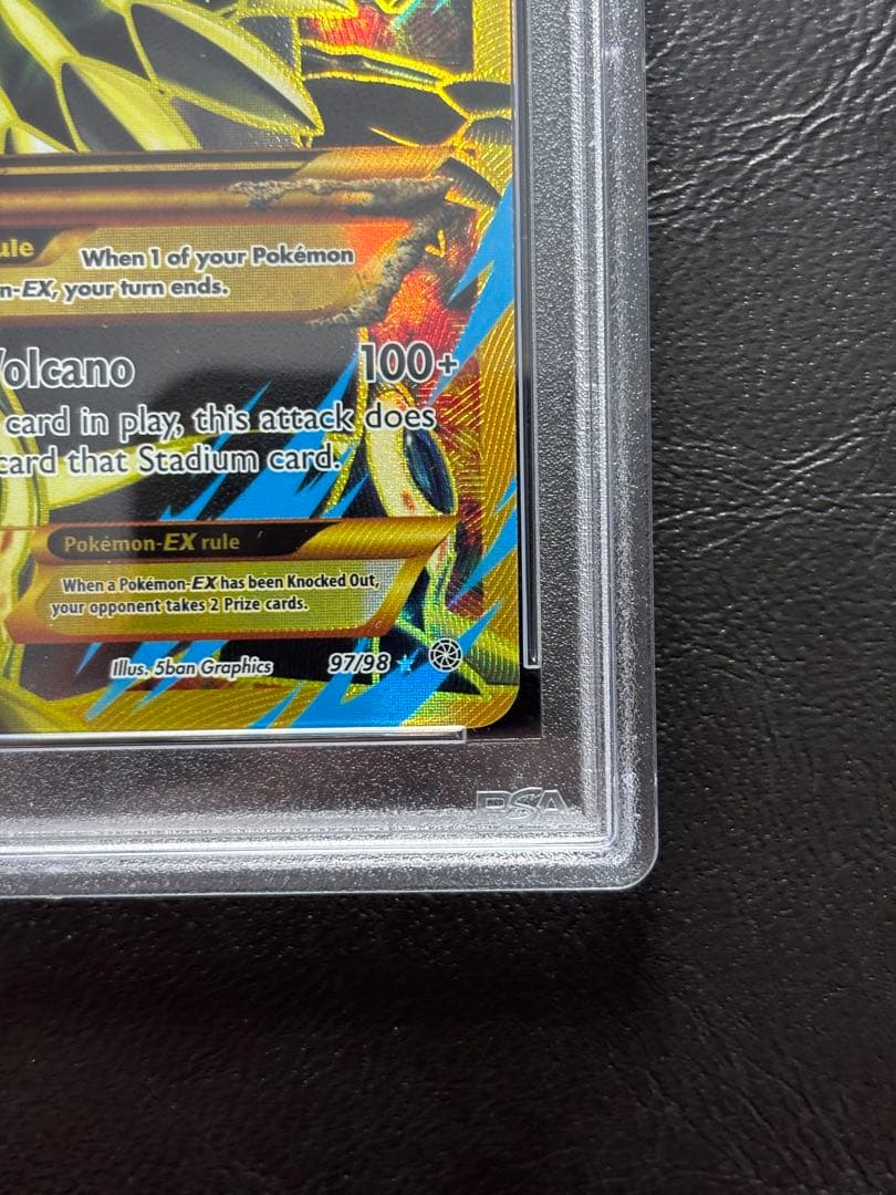 【PSA8】ゲンシグラードンEX 英語 97/98 Primal Groudon