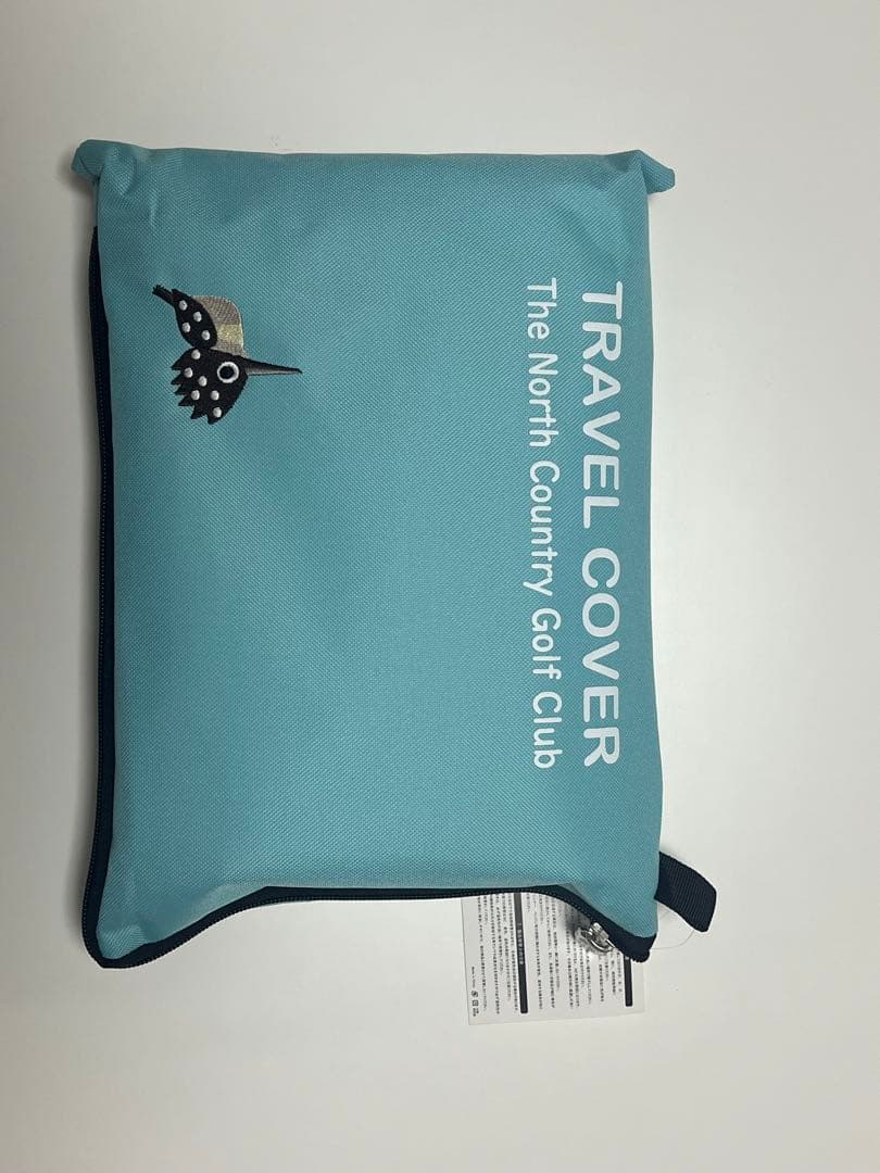 ザ・ノースカントリークラブ キャデイーバツク トラベルカバー水色