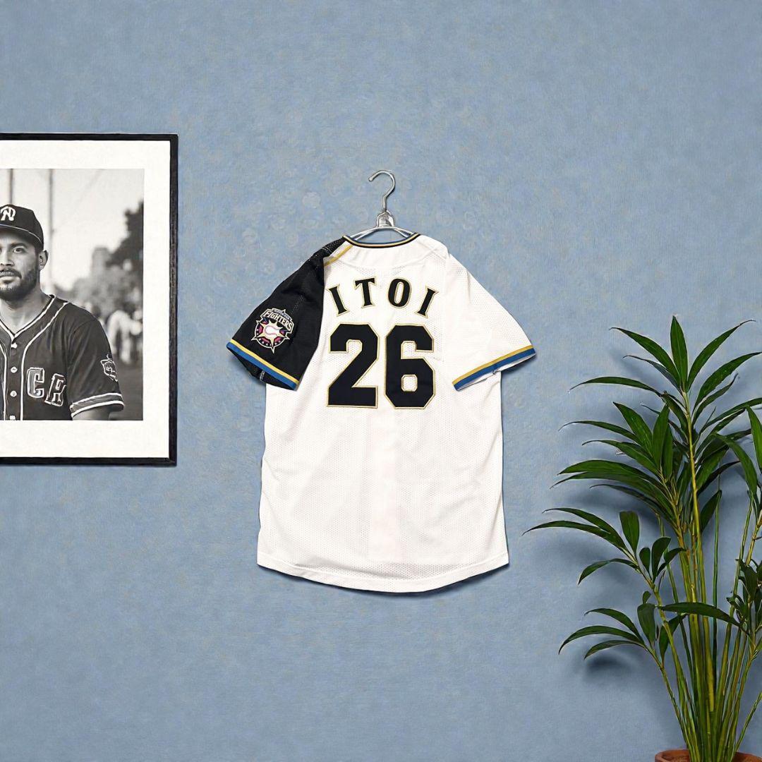 ◎希少な投手時代◎糸井嘉男　ユニフォーム★サイズL★入団当初の背番号26★日ハム