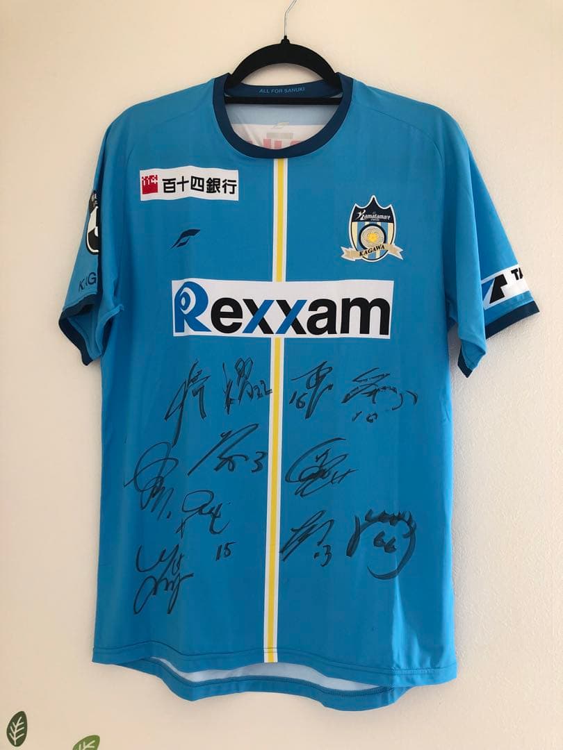 カマタマーレ讃岐 サイン入りユニホーム 2024 香川 サッカー J3