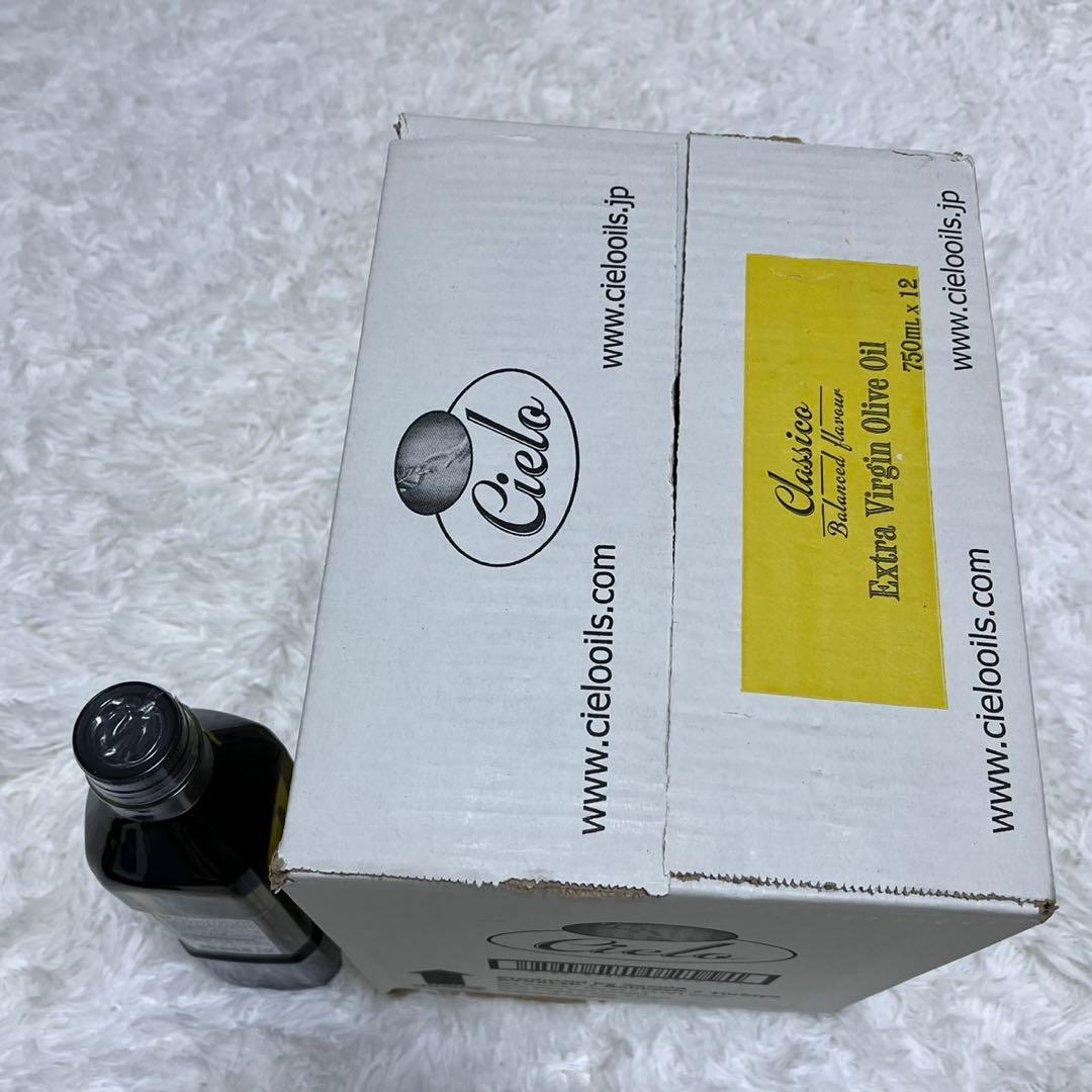 Cielo エクストラバージンオリーブオイル 750mL x 12本