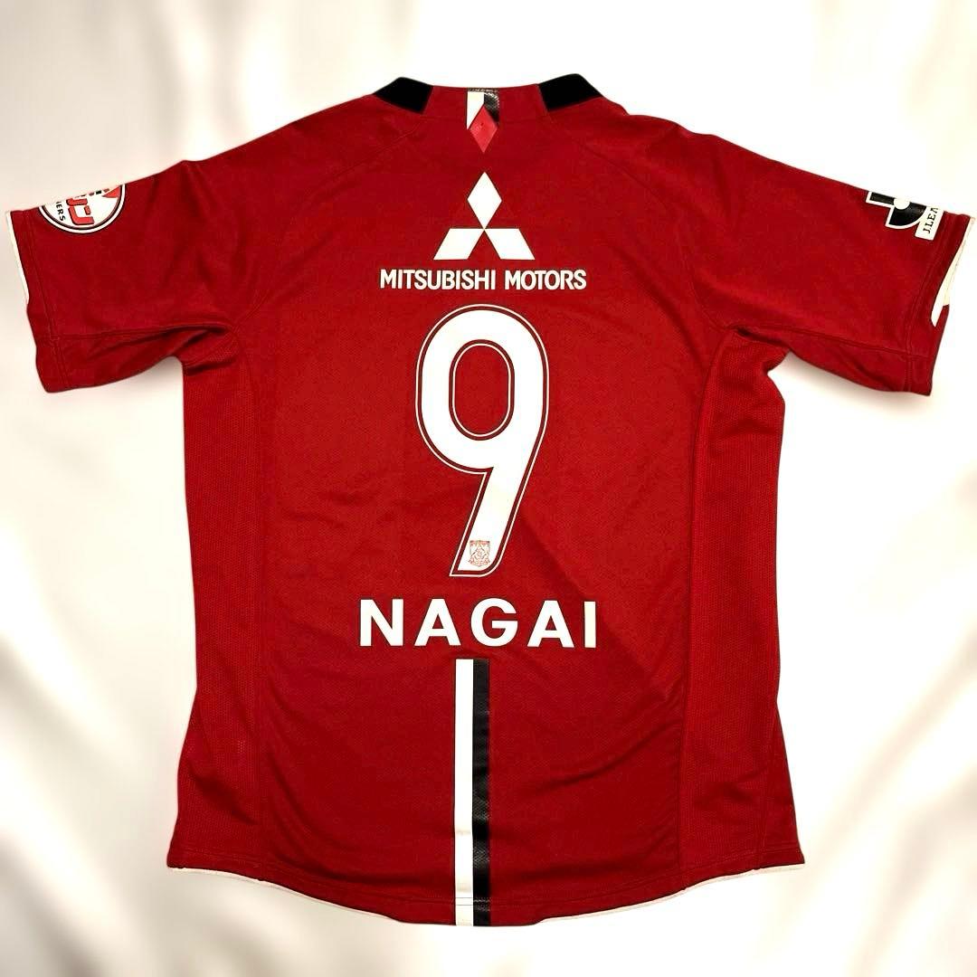 NIKE 浦和レッズ 2008 #9 永井雄一郎 ホーム ユニフォーム Mサイズ