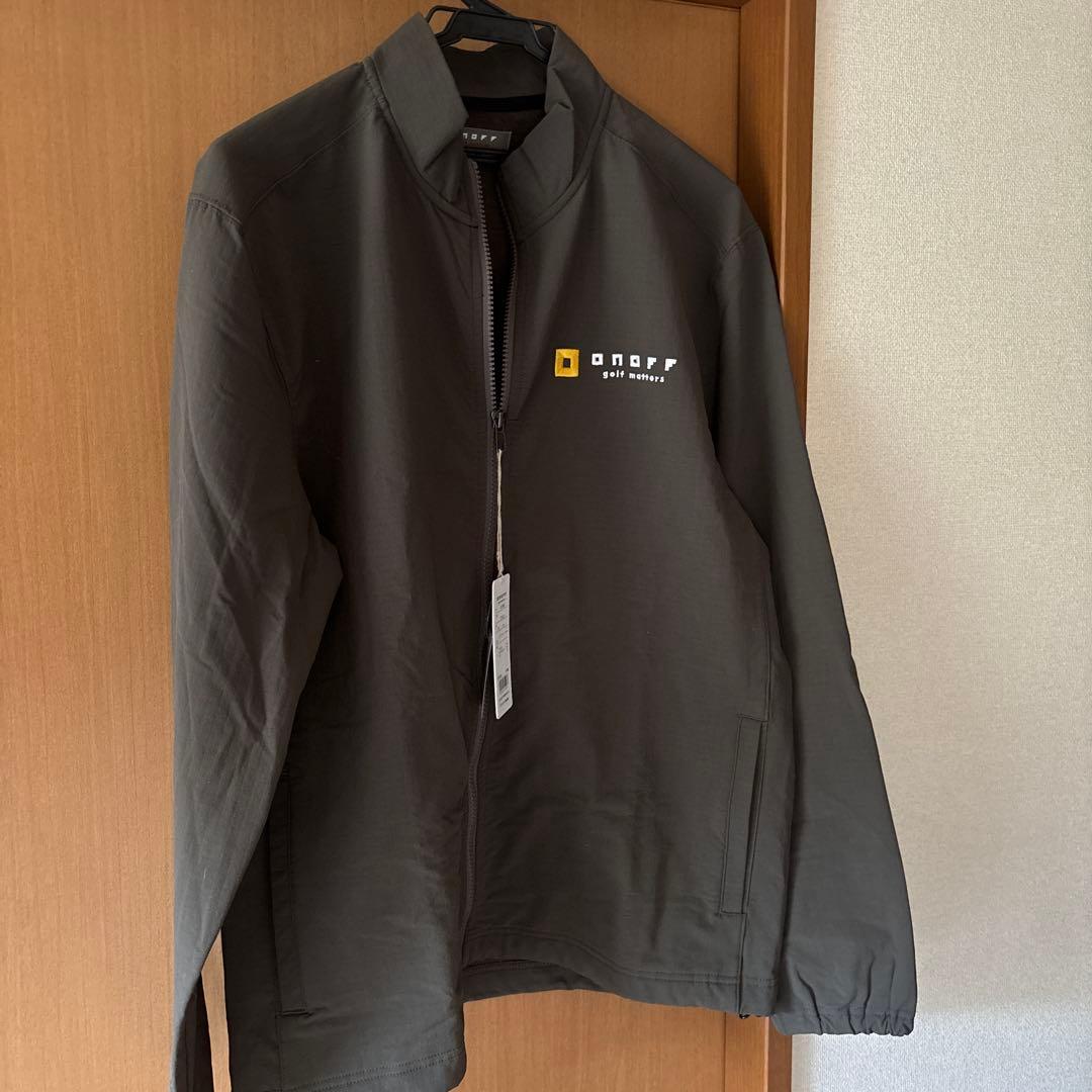 onoff カーキブルゾン Lサイズ　新品タグ付き　オノフ　ゴルフウェア