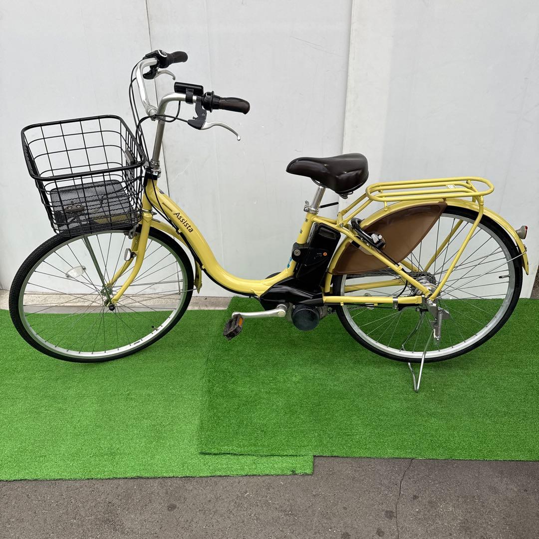 ブリヂストン電動アシスト自転車26インチ イエロー