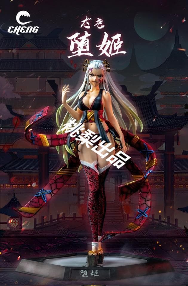 新品未開封『鬼滅の刃』堕姫 CHENG ガレージキット