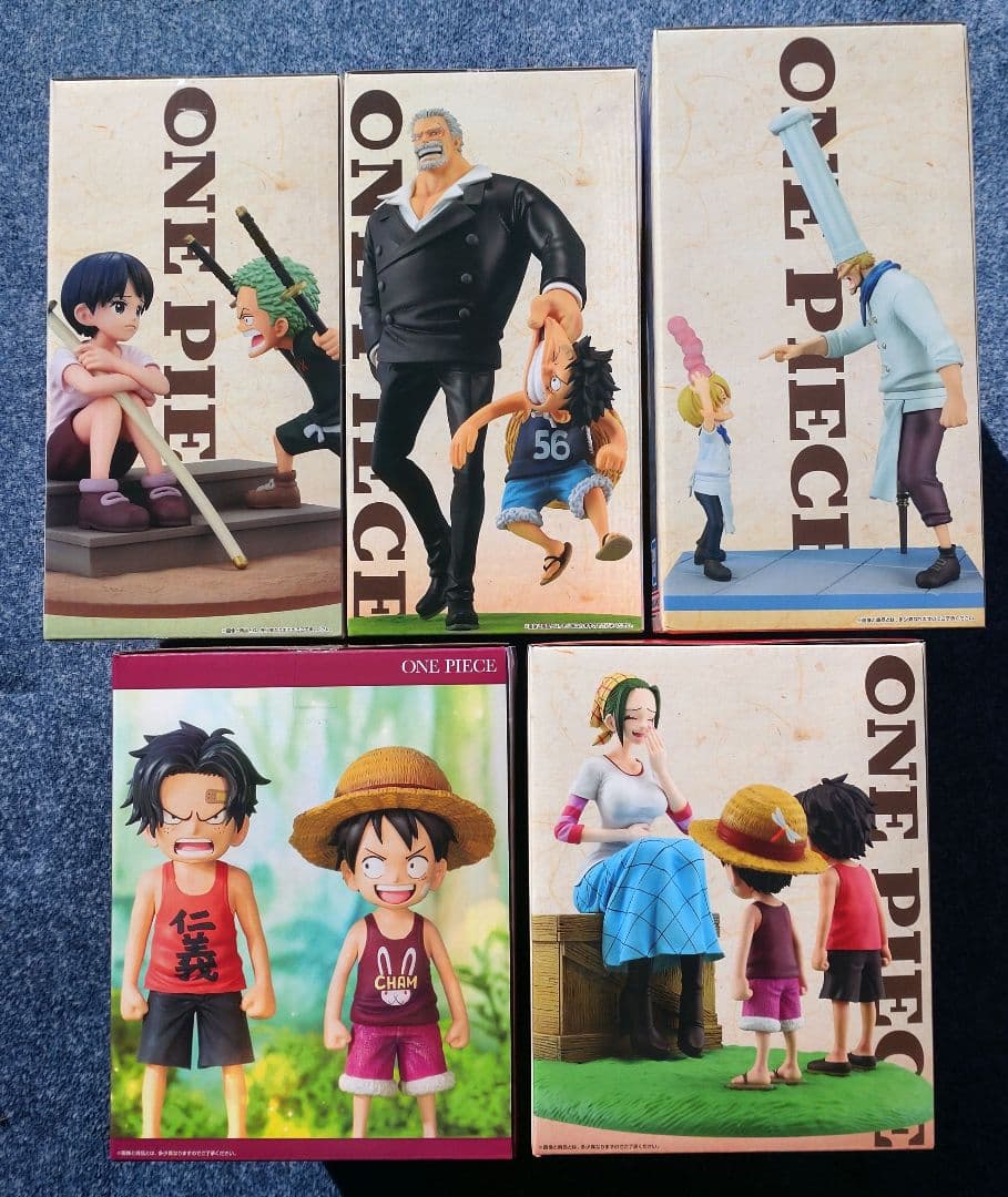 ワンピース一番くじ〜冒険への軌跡〜 A賞.B賞、C賞.D賞、ラストワン賞