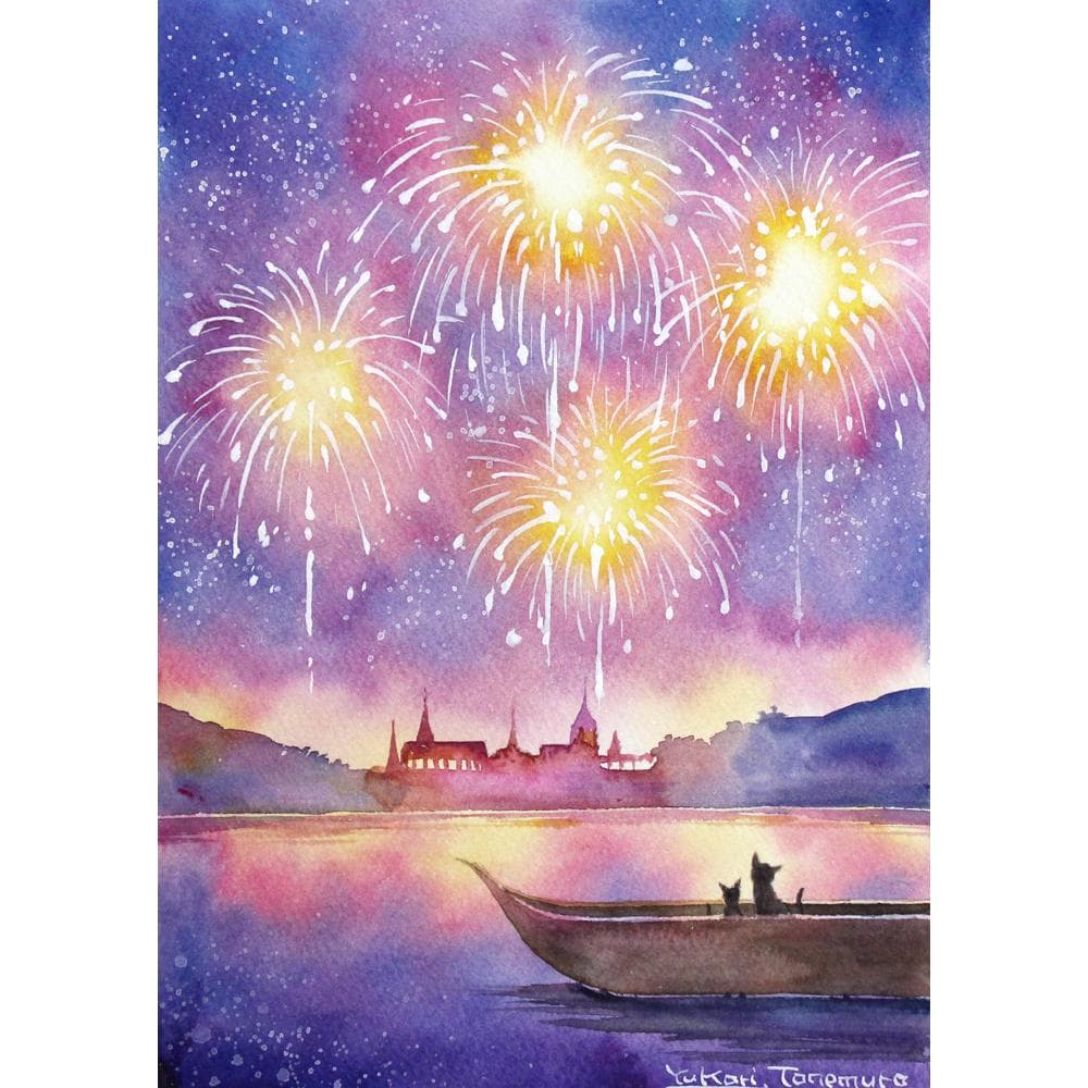 mitukiさま専用（原画）心躍る夜　ほか　3点おまとめ