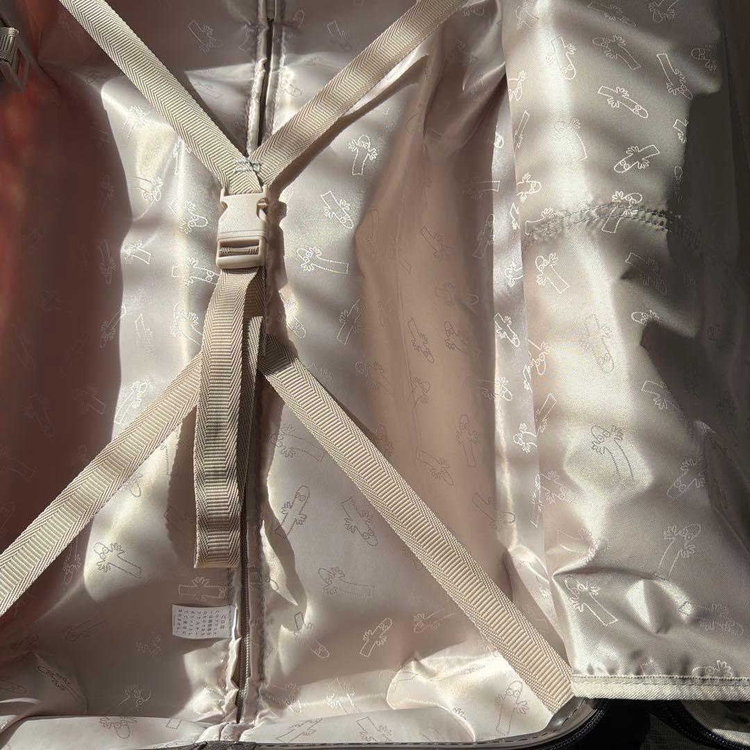 未使用 訳ありリトルミィ スーツケース L ペイズリー 赤 ムーミン