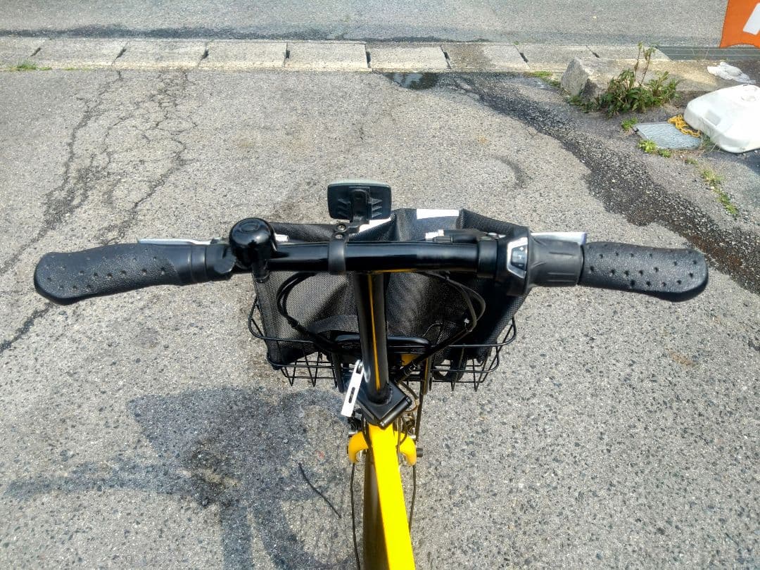 ☆xxxx様☆　HUMMER 折り畳み電動アシスト自転車 １年保証☆黄470☆