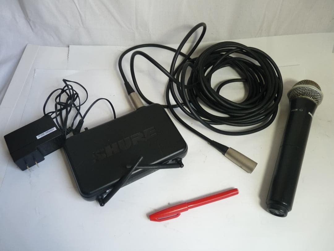 SHURE ワイヤレスマイクシステム 　SVX4/PG28