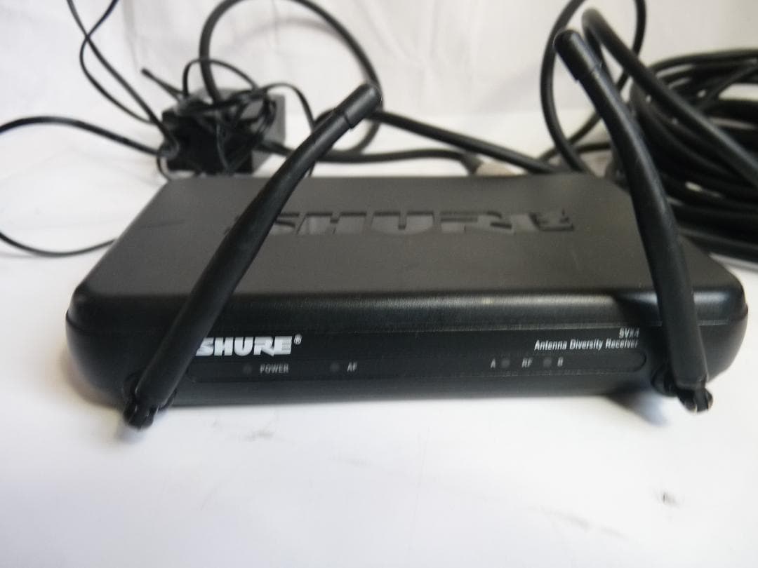 SHURE ワイヤレスマイクシステム 　SVX4/PG28