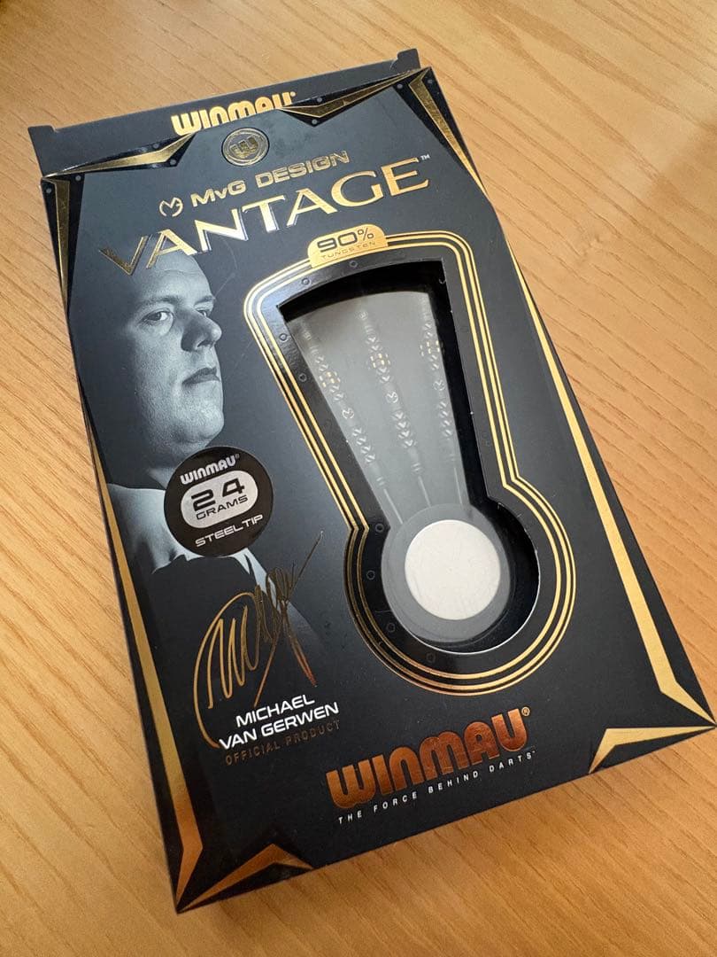 【Winmau】MVGヴァンテージ 24g スティール