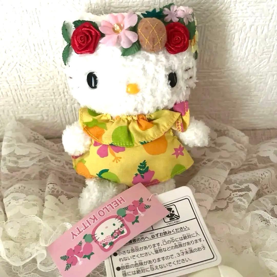 レア‼️タグ付きハローキティ フルーツドレス ぬいぐるみ