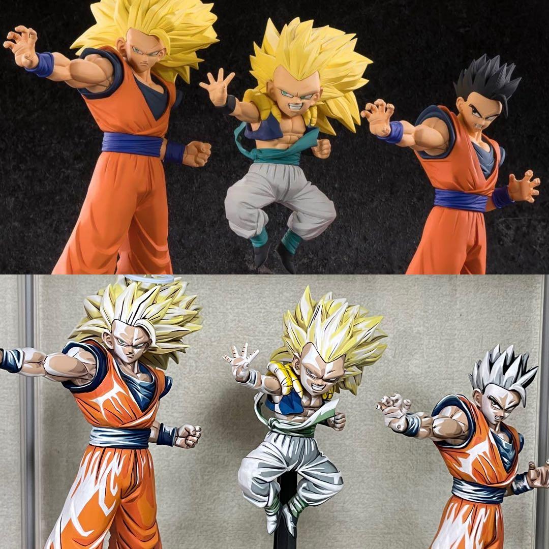 ドラゴンボール　リペイント　MATCH MAKERS 3体セット　二次元彩色