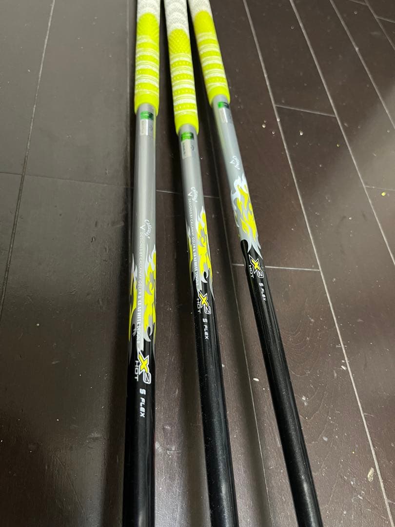 キャロウェイ X2HOT・3本セット（ドライバー/5w/4u）flex S