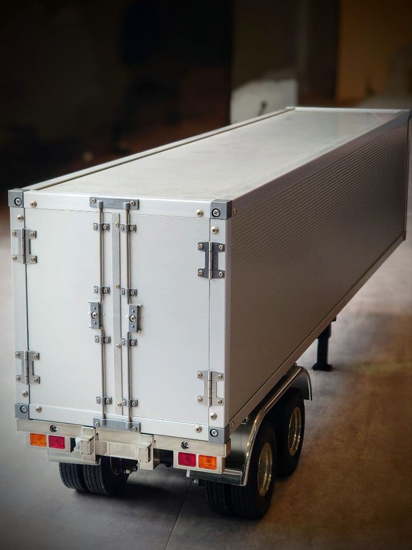 タミヤ 1/14 トレーラートラック用 パネルバン セミトレーラー 希少な美品