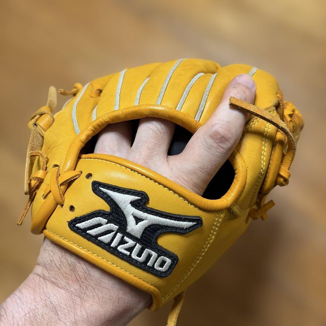 ミズノ プロフェッショナル 一般軟式 グローブ グラブ イチロー 外野用 美品