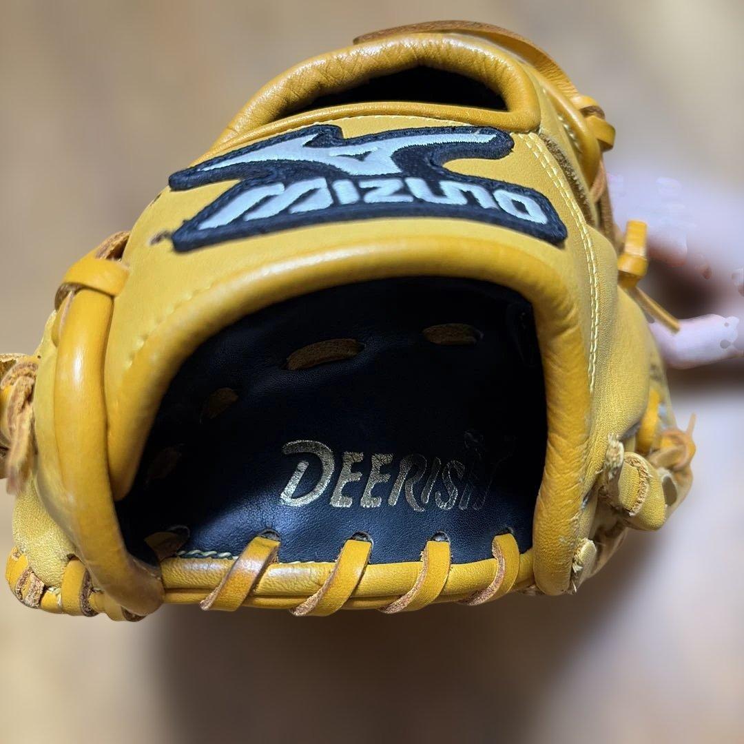 ミズノ プロフェッショナル 一般軟式 グローブ グラブ イチロー 外野用 美品