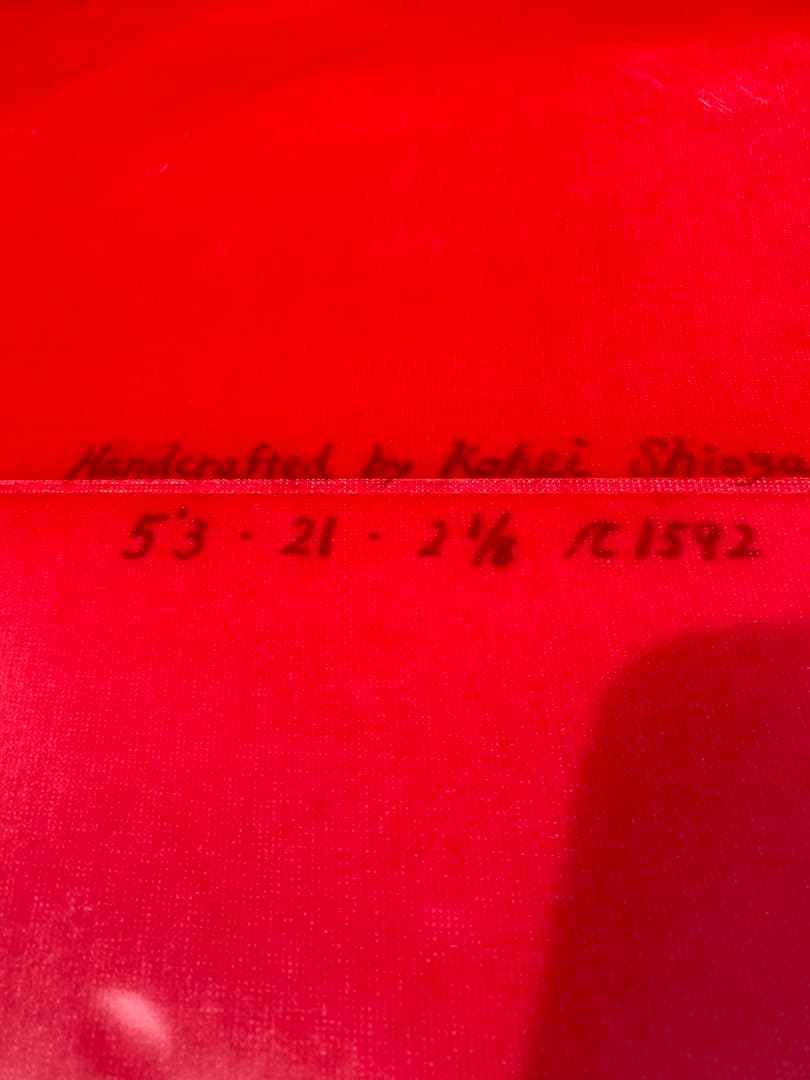 408surfboards カスタムショートボード 5'3\" レッド