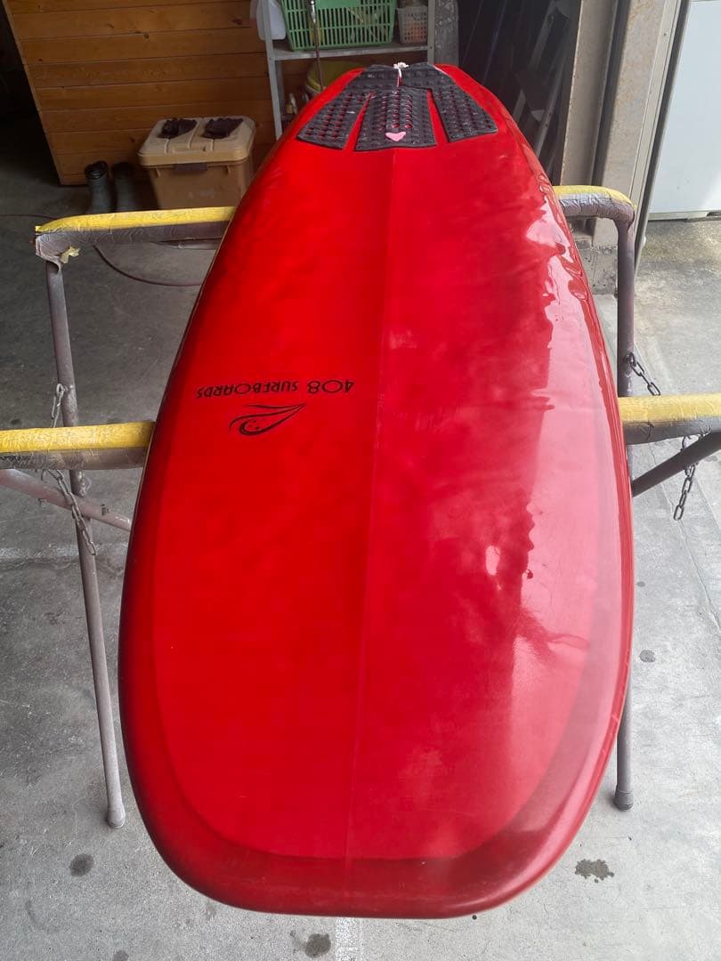 408surfboards カスタムショートボード 5'3\" レッド