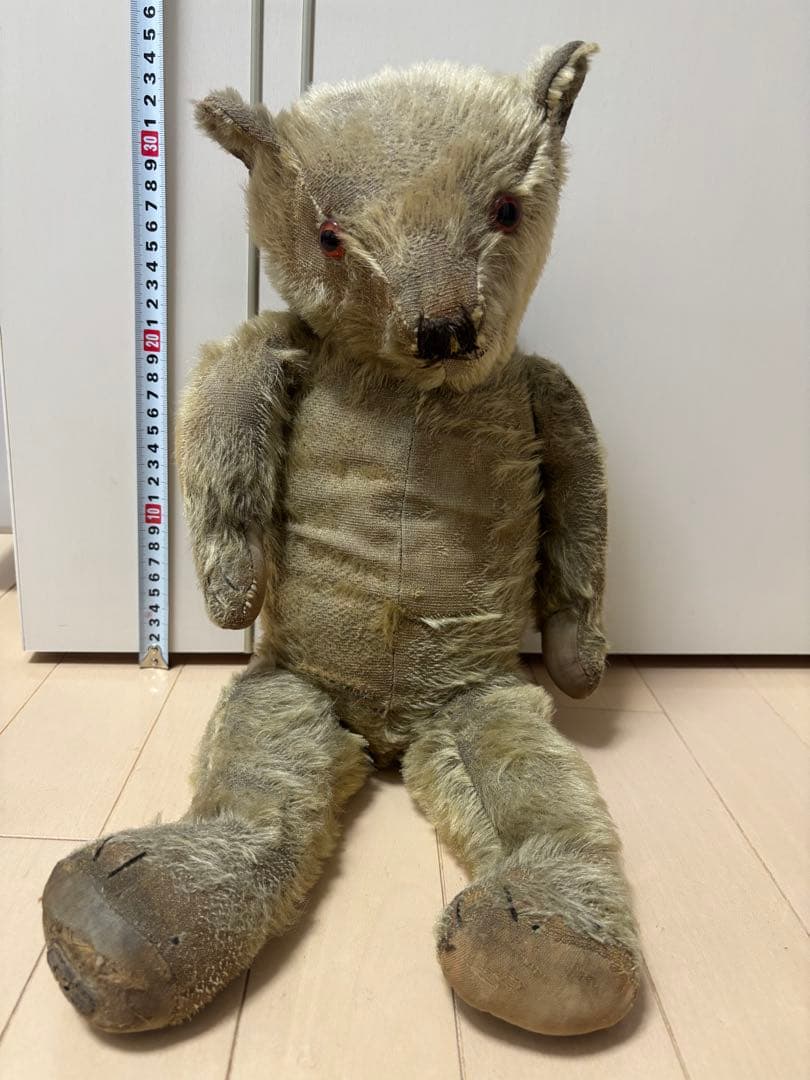 メリーソートヴィンテージ ベア⭐︎背中にボタン有り希少