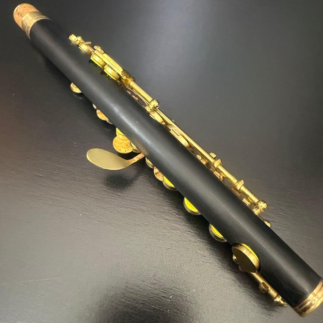 美品　SLADE ピッコロ 本体 ケース付き　初心者オススメ　木管楽器　ゴールド