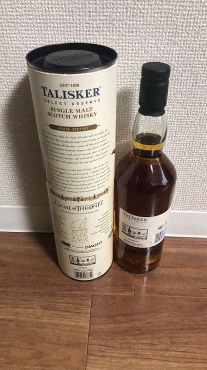 【箱あり】タリスカー　セレクトリザーブ　ゲーム オブ スローンズ