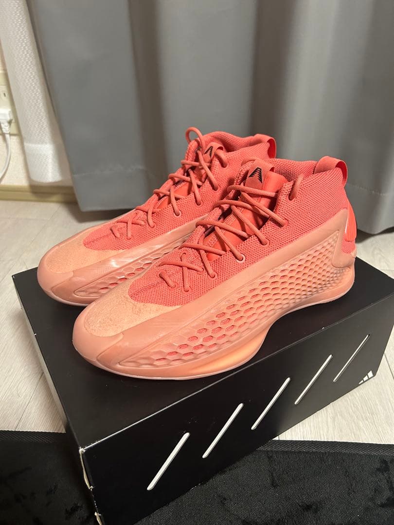 adidas ae1 アンソニーエドワーズ バスケットシューズ ピンク