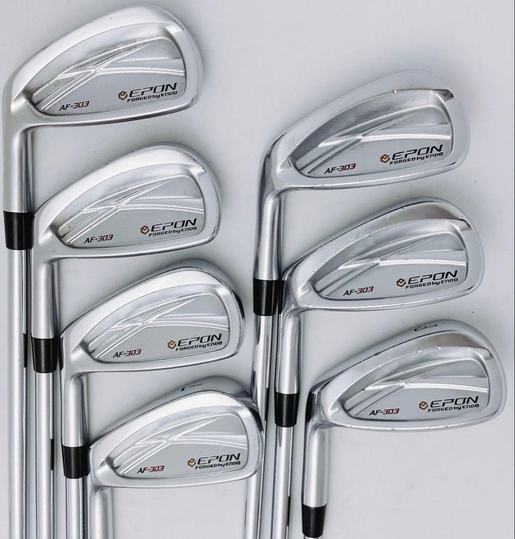 レフティ！ EPON AF-303 7本セット アイアン ゴルフクラブ