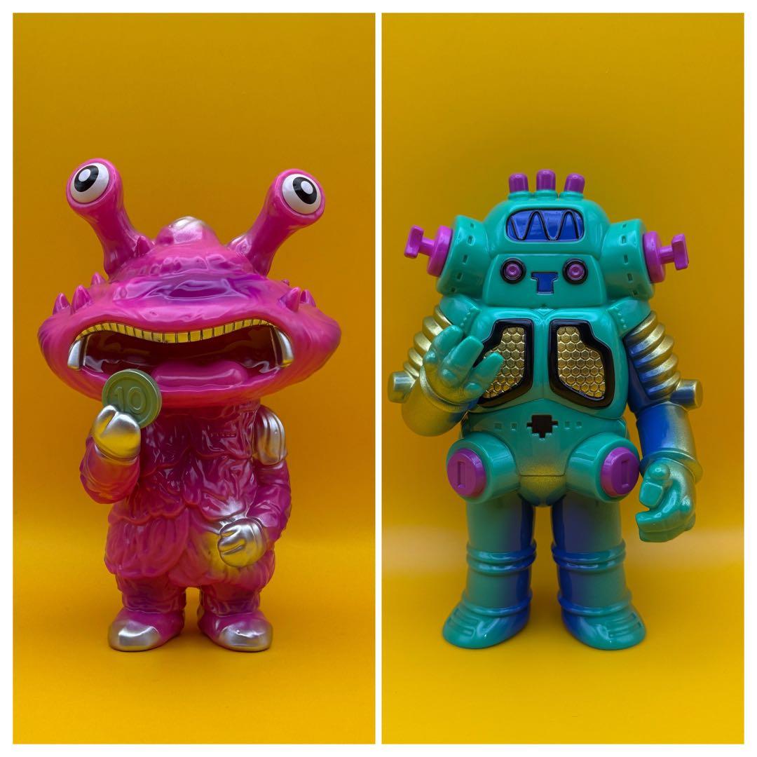 カネゴン　キングジョー　怪獣アートソフビ　2体セット