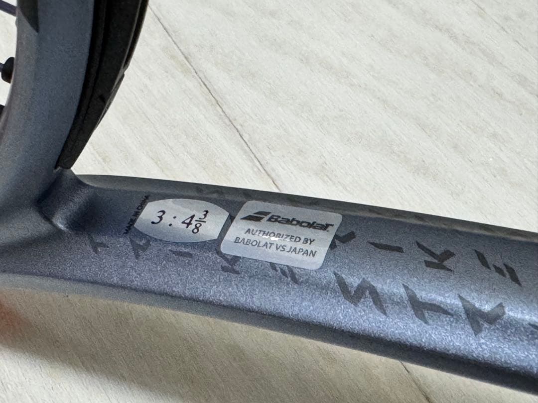 Babolat Pure strike100インチ 16×20 グリップ3
