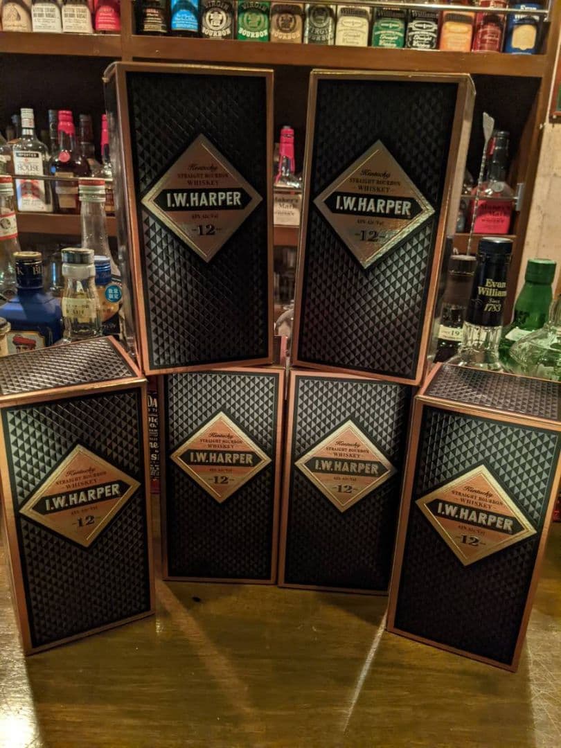 ＩＷハーパー12年（新品）６本セット　バーボン