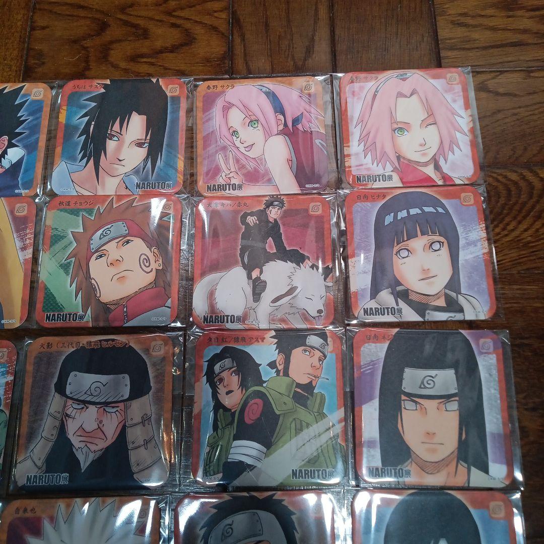 NARUTO展　アートコースター　コンプリートセット　BOX　ナルト　48枚